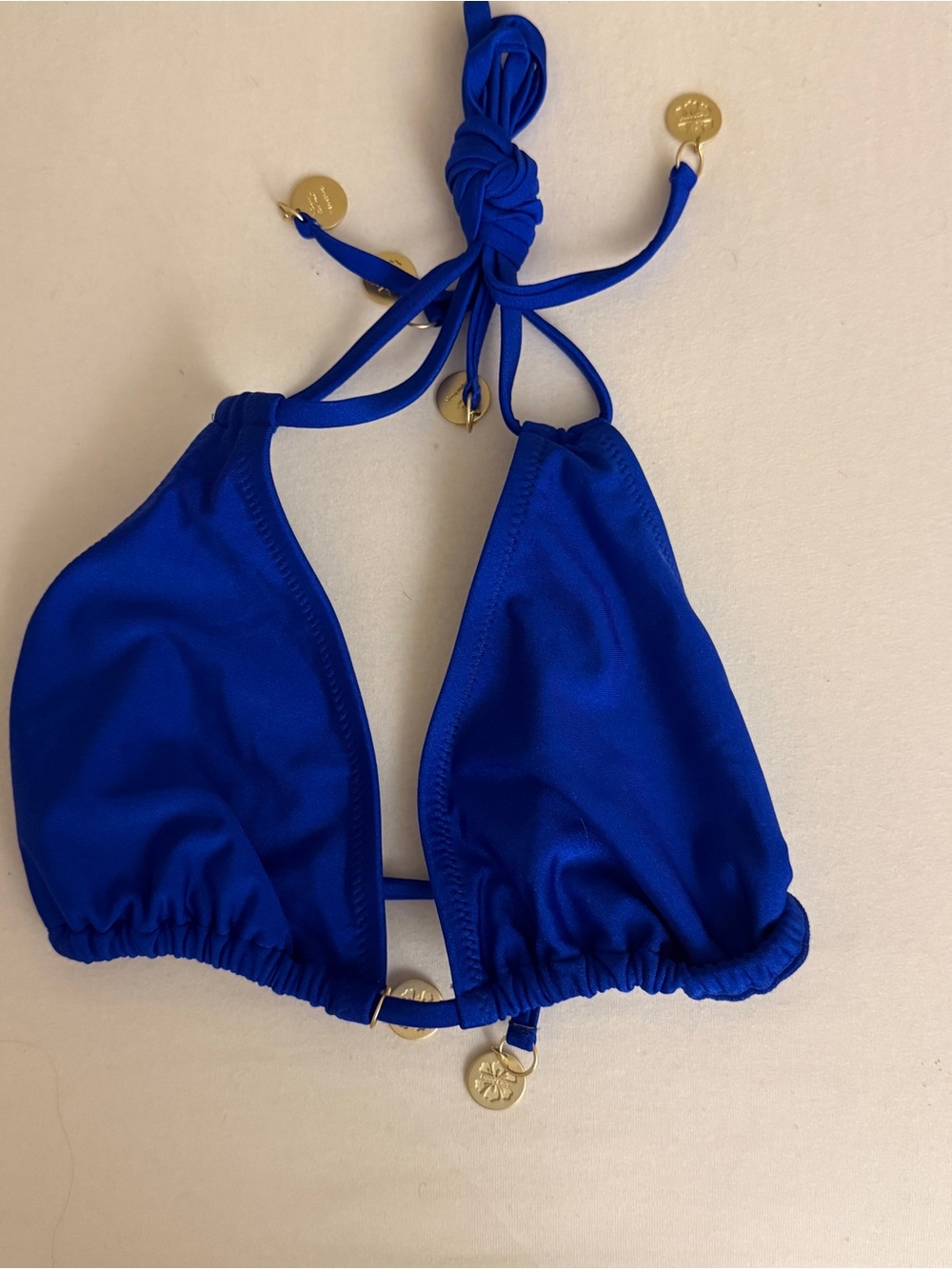 Kulani Kinis blue bikini top - Picture 4 of 6